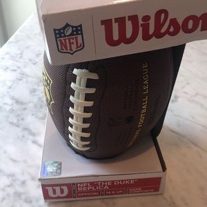 Wilson Mark Tauscher Signed football